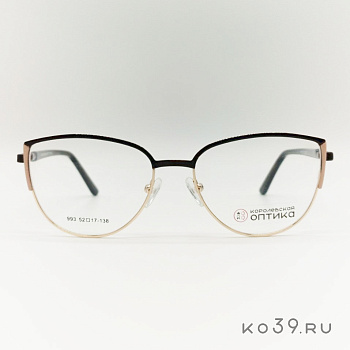 Оправа корригирующих очков "КОРОЛЕВСКАЯ ОПТИКА" (металл) 993 С3