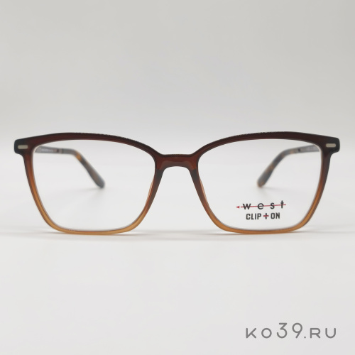 Оправа корригирующих очков West M.WV350 C.2 53-17 140 PLASTICA UNISEX VISTA+CLIP ON