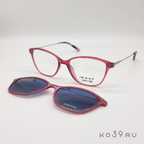 Оправа корригирующих очков West M.99977 C.3 53-16 145 PLASTICA DONNA VISTA+CLIP-ON