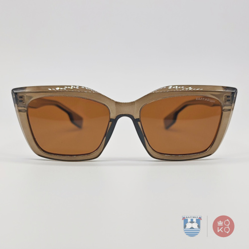 RE3522 Солнцезащитные очки "Балтийцы" (пластик.) в упаковке (ДЮНА) коричневый