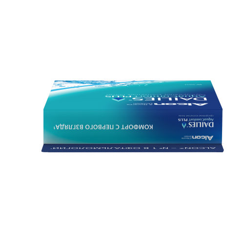DAILIES AquaComfort Plus / BC 8.7 (90шт.)