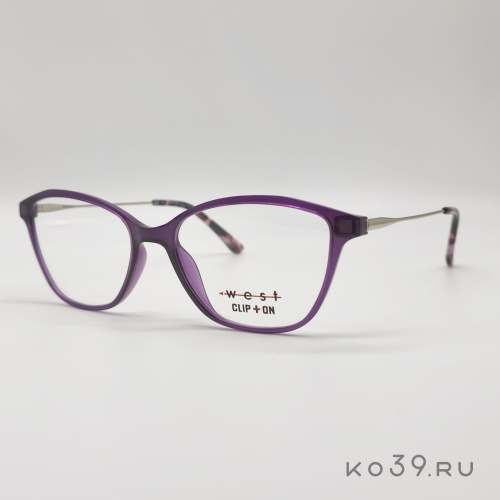 Оправа корригирующих очков West M.99977 C.2 53-16 145 PLASTICA DONNA VISTA+CLIP-ON