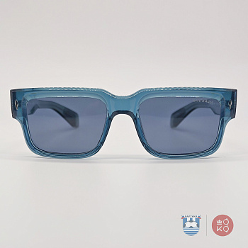 9810P Солнцезащитные очки "Балтийцы" (пластик.) в упаковке (ПОЛУЗАЩИТНИК) синий