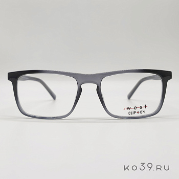 Оправа корригирующих очков West M.WV201 C.3 54-18 147 PLAST.UOMO VISTA+CLIP-ON