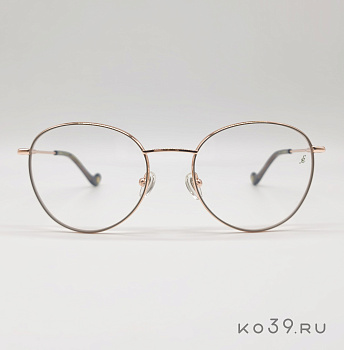 Оправа очковая Eugenie Ratner DANDEN.RX.C3 Серый, золото, сталь, 54-19-145