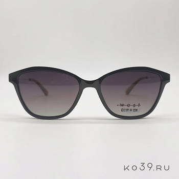 Оправа корригирующих очков West M.99977 C.1 53-16 145 PLASTICA DONNA VISTA+CLIP-ON