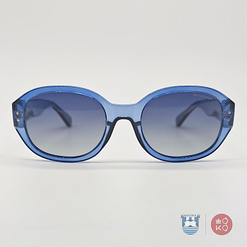 66529 Солнцезащитные очки "Балтийцы" (пластик.) в упаковке (ВОЛНА) синие