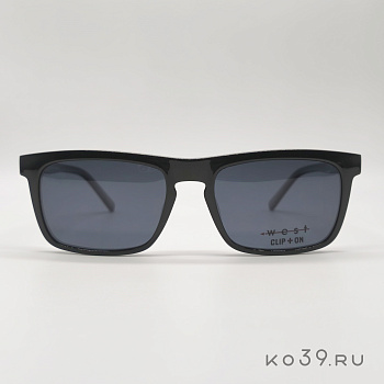 Оправа корригирующих очков West M.WV201 C.3 54-18 147 PLAST.UOMO VISTA+CLIP-ON