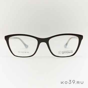 Оправа корригирующих очков "КОРОЛЕВСКАЯ ОПТИКА" (пластик) 663 С2