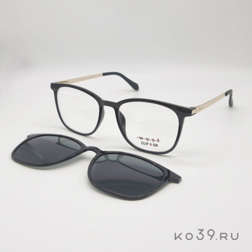 Оправа корригирующих очков West M.WV214 C.1 53-19 145 PLAST.UNISEX VISTA+CLIP-ON