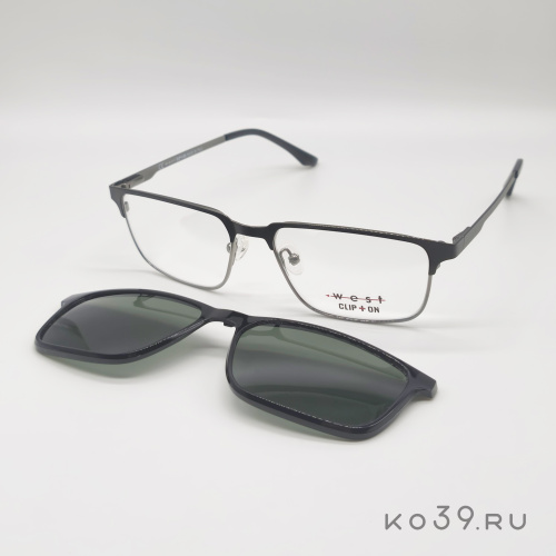 Оправа корригирующих очков West M.WV234 C.1 54-16 145 PLAST.UNISEX VISTA+CLIP-ON