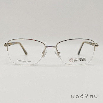 Оправа корригирующих очков "КОРОЛЕВСКАЯ ОПТИКА" (металл) G1028 С3