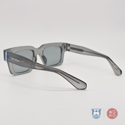 9838P Солнцезащитные очки "Балтийцы" (пластик.) в упаковке (ЗАЩИТНИК) серый