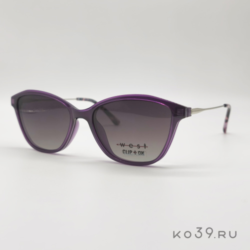 Оправа корригирующих очков West M.99977 C.2 53-16 145 PLASTICA DONNA VISTA+CLIP-ON