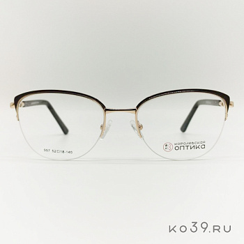 Оправа корригирующих очков "КОРОЛЕВСКАЯ ОПТИКА" (металл) 997 С2