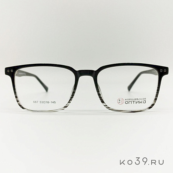 Оправа корригирующих очков "КОРОЛЕВСКАЯ ОПТИКА" (пластик) 687 С1