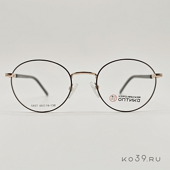 Оправа корригирующих очков "КОРОЛЕВСКАЯ ОПТИКА" (металл) 6657 С1