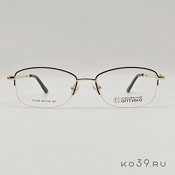 Оправа корригирующих очков "КОРОЛЕВСКАЯ ОПТИКА" (металл) G1026 С1