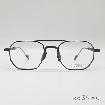 Оправа очковая Philippe V X49-03M00N Черный, титан, 51-20-145
