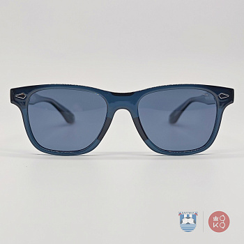 6217P Солнцезащитные очки "Балтийцы" (пластик.) в упаковке (12 ИГРОК) синий