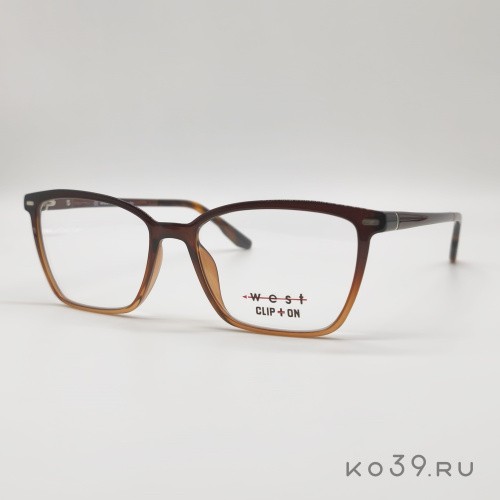 Оправа корригирующих очков West M.WV350 C.2 53-17 140 PLASTICA UNISEX VISTA+CLIP ON