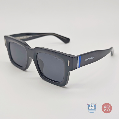 9838P Солнцезащитные очки "Балтийцы" (пластик.) в упаковке (ЗАЩИТНИК) черный