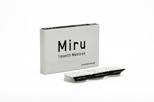 Miru 1 Month Menicon / BC 8.3 (6шт.)