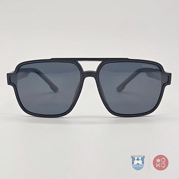 6824P Солнцезащитные очки "Балтийцы" (пластик.) в упаковке (В133) черный