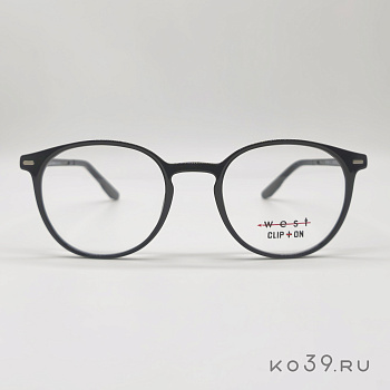 Оправа корригирующих очков West M.WV349 C.1 50-20 140 PLASTICA UNISEX VISTA+CLIP ON