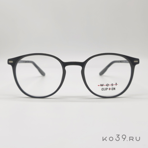 Оправа корригирующих очков West M.WV349 C.1 50-20 140 PLASTICA UNISEX VISTA+CLIP ON