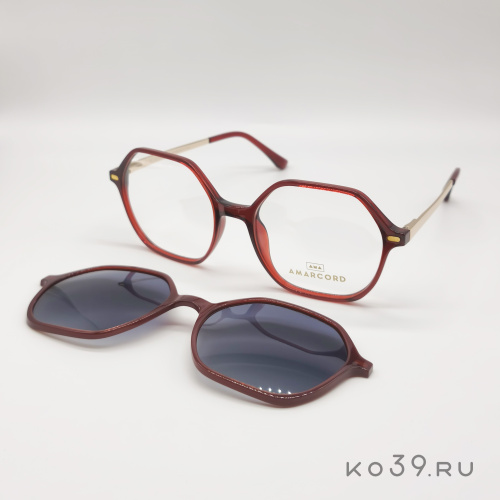 Оправа корригирующих очков Amarcord AM250 C.2 54-18 140 PLASTICA DONNA VISTA+CLIP ON