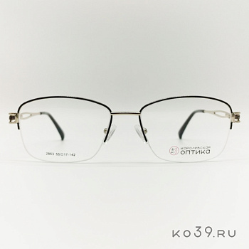 Оправа корригирующих очков "КОРОЛЕВСКАЯ ОПТИКА" (металл) 2863 С2