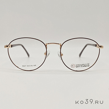 Оправа корригирующих очков "КОРОЛЕВСКАЯ ОПТИКА" (металл) 6647 С4