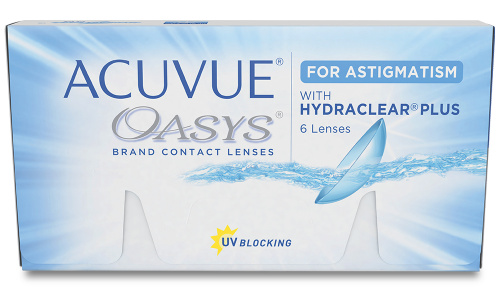ACUVUE OASYS for ASTIGMATISM  / Ось 150 / BC 8.6 (6шт.)
