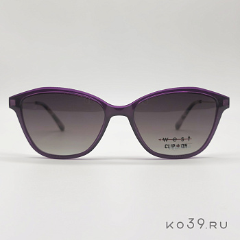 Оправа корригирующих очков West M.99977 C.2 53-16 145 PLASTICA DONNA VISTA+CLIP-ON