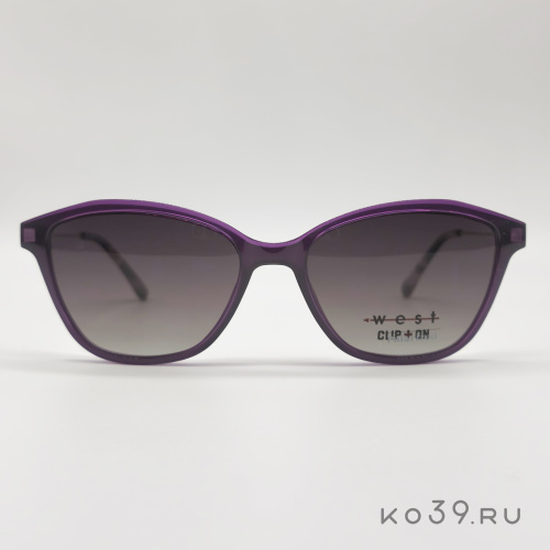 Оправа корригирующих очков West M.99977 C.2 53-16 145 PLASTICA DONNA VISTA+CLIP-ON