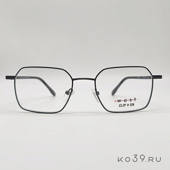Оправа корригирующих очков West M.WV334 C.1 53-20 140 METALLO UOMO VISTA+CLIP ON