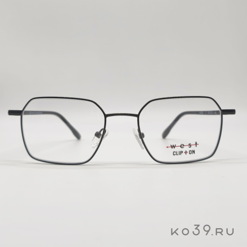 Оправа корригирующих очков West M.WV334 C.1 53-20 140 METALLO UOMO VISTA+CLIP ON
