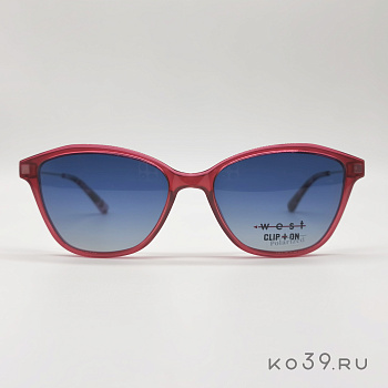 Оправа корригирующих очков West M.99977 C.3 53-16 145 PLASTICA DONNA VISTA+CLIP-ON