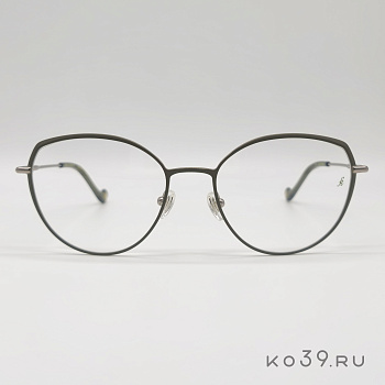 Оправа очковая Eugenie Ratner VIOLA.RX.C5 Хаки, серебро, сталь, 54-18-145