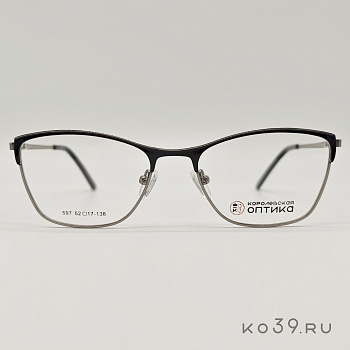 Оправа корригирующих очков "КОРОЛЕВСКАЯ ОПТИКА" (металл) 597 С186