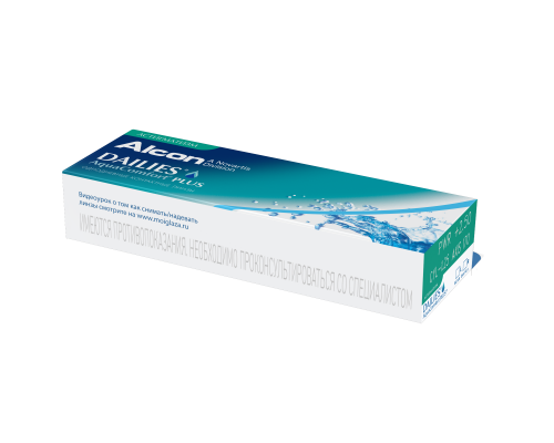 DAILIES AquaComfort Plus TORIC  / Ось 180 / BC 8.8 (30шт.)