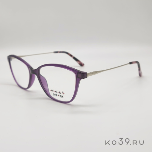 Оправа корригирующих очков West M.99977 C.2 53-16 145 PLASTICA DONNA VISTA+CLIP-ON