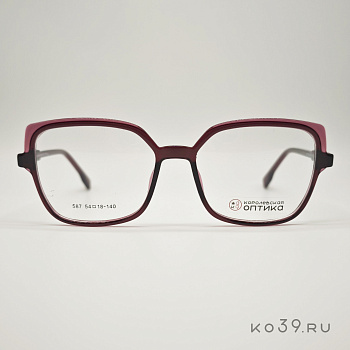 Оправа корригирующих очков "КОРОЛЕВСКАЯ ОПТИКА" (пластик) 587 C2