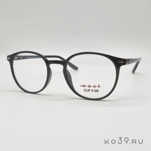 Оправа корригирующих очков West M.WV349 C.1 50-20 140 PLASTICA UNISEX VISTA+CLIP ON