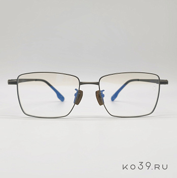 Оправа очковая TATTVA, TREND.RX.GN_LE Графит, коричневый, титан, дерево, 54-18-150