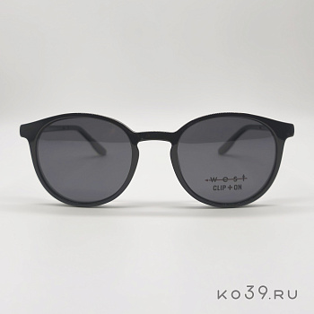 Оправа корригирующих очков West M.WV349 C.1 50-20 140 PLASTICA UNISEX VISTA+CLIP ON