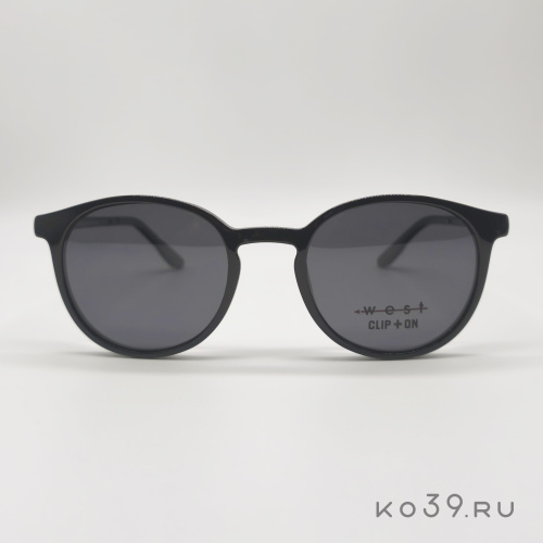 Оправа корригирующих очков West M.WV349 C.1 50-20 140 PLASTICA UNISEX VISTA+CLIP ON