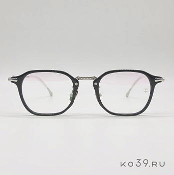 Оправа очковая TATTVA, HENRY.RX.BK-SIL Черный, серебро, ацетат, титан, 48-22-145