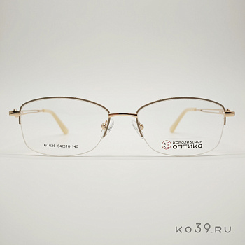 Оправа корригирующих очков "КОРОЛЕВСКАЯ ОПТИКА" (металл) G1026 С2